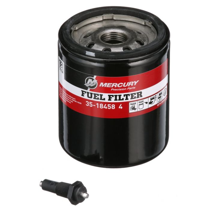 Fuel/Water Separating Filter, 1995 & Older V6 EFI Outboards — Mercury part 18458T3