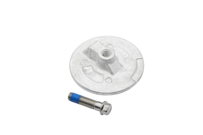 Anode Kit, Aluminum, Flat Plate, Qty 2 — Mercury part 76214T5