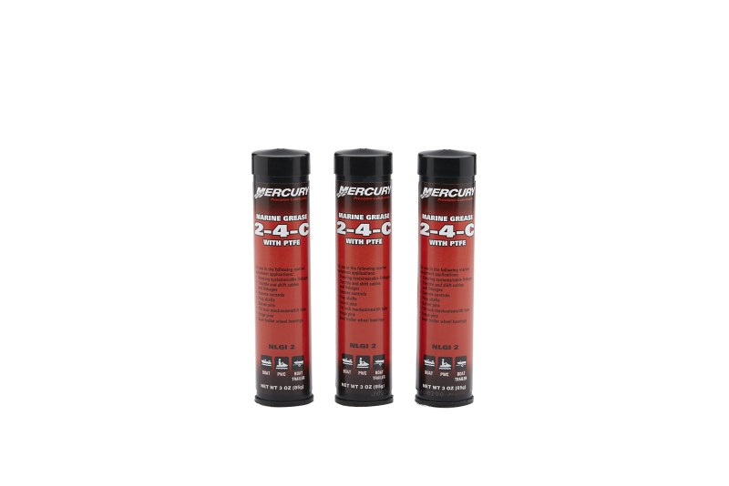 2-4-C Marine Lubricant w/ PTFE, 3 Oz. Cartridges — Mercury part 802861A1