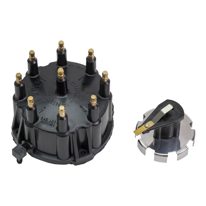 Cap & Rotor Kit, Marinized V8 GM Engines — Mercury part 805759Q3