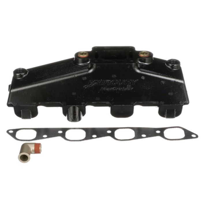 Exhaust Manifold Assembly, V8 MerCruiser Made by GM — Mercury part 807078T10