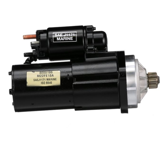 Starter Motor Assembly, 9-Tooth Pinion — Mercury part 808011A05