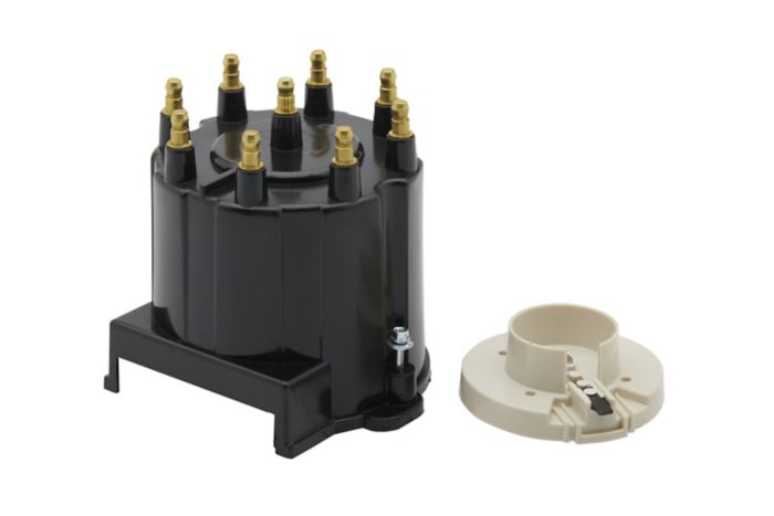 Cap & Rotor Kit, V8 MerCruiser Made by GM (1998 & Newer) w/ Delco HEI — Mercury part 808483K2