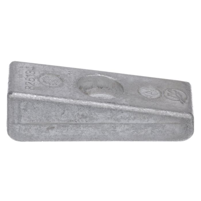 Aluminum Anode, Side Pocket, Qty 3 — Mercury part 826134T
