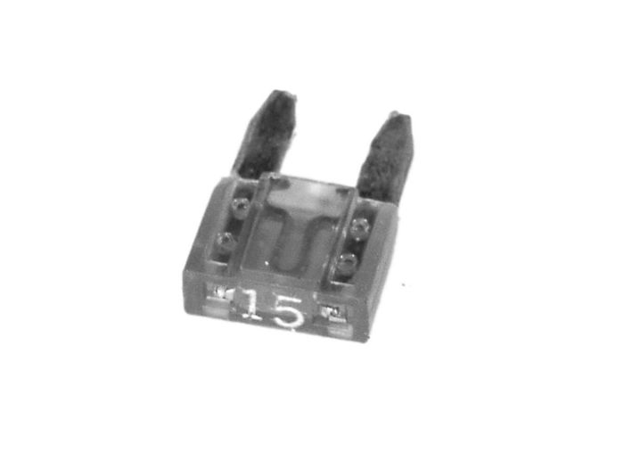 Fuse, Mini, 15 Amp, Qty 5 — Mercury part 832969T15