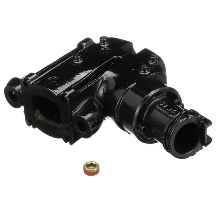 Exhaust Elbow Assembly, V6 & V8 MerCruiser Sterndrives Made by GM — Mercury part 864591T02