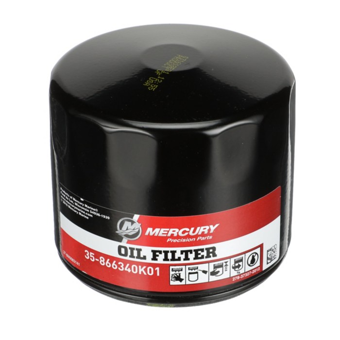 Oil Filter, Various MerCruiser Engines — Mercury part 866340K01
