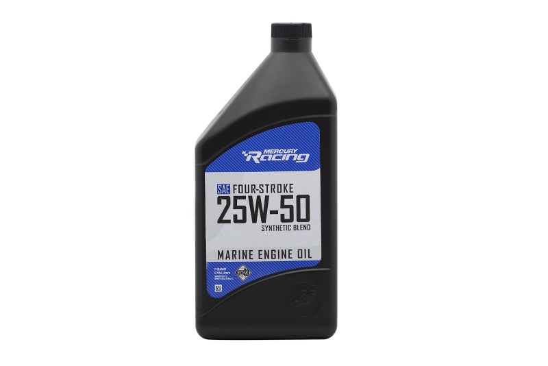 25W-50 Verado High-Performance 4-Stroke Marine Oil, 1 Qt. — Mercury part 8M0078013
