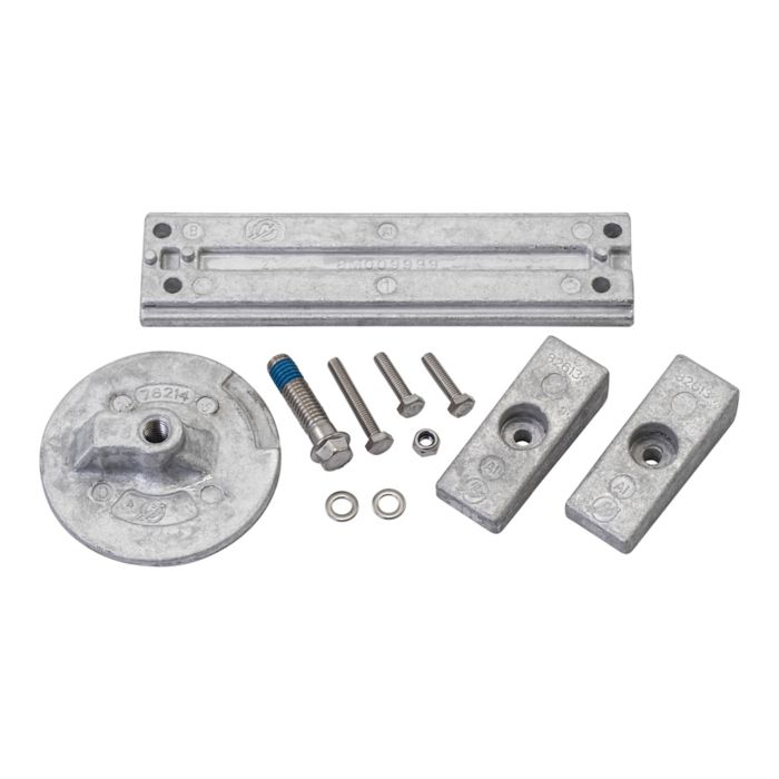 Aluminum Anode Kit, Mercury Verado and Optimax Outboards — Mercury part 8M0107550