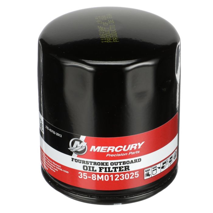 Oil Filter, V8 & V6 175-300hp FourStroke — Mercury part 8M0123025