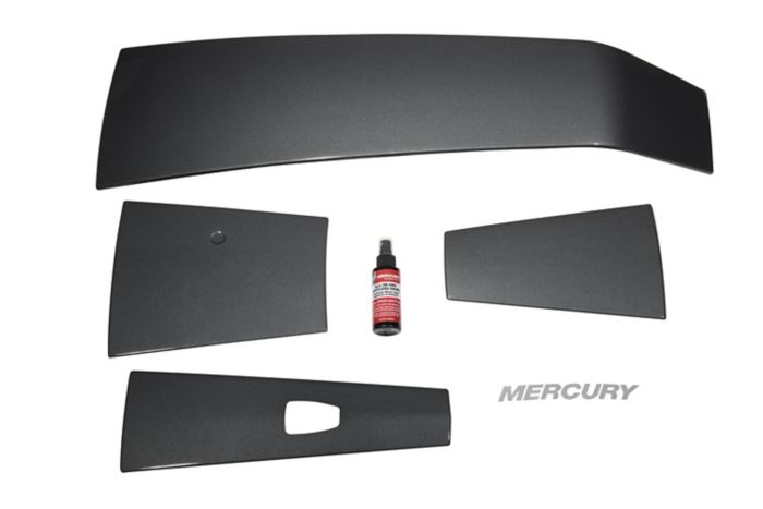 Mercury Graphite Gray Accent Panel Kit 8M0142208 for 4.6L V8 200-300hp FourStroke Outboard — Mercury part 8M0142208