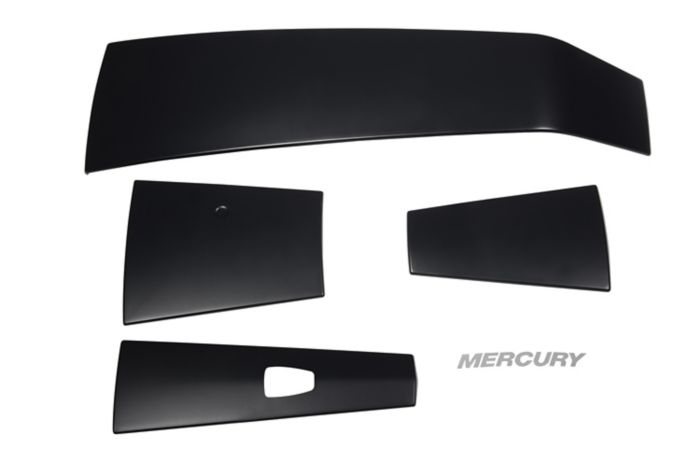 Mercury Pro Black Accent Panel Kit 8M0142209 for 4.6L V8 200-300hp FourStroke Outboards — Mercury part 8M0142209