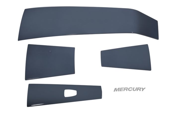 Mercury Paint-Ready Accent Panel Kit 8M0142210 for 4.6L V8 200-300hp FourStroke Outboards — Mercury part 8M0142210