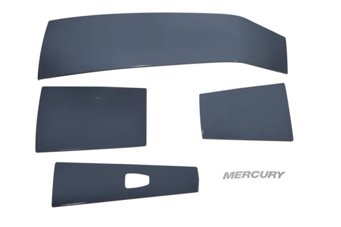 Mercury Paint-Ready Accent Panel Kit 8M0142216 for 3.4L V6 175-225hp FourStroke Outboards — Mercury part 8M0142216