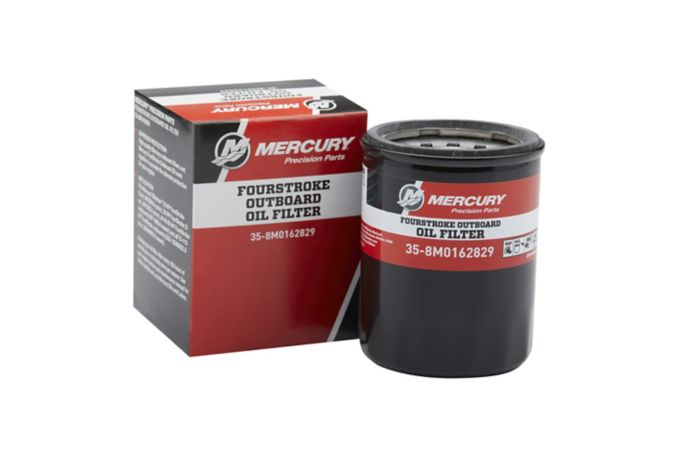 Oil Filter, Various 25-115hp FourStroke Outboards — Mercury part 8M0162829