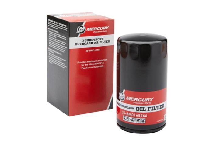 Oil Filter, 7.6L V12 600hp Verado & 500hp SeaPro — Mercury part 8M0168366
