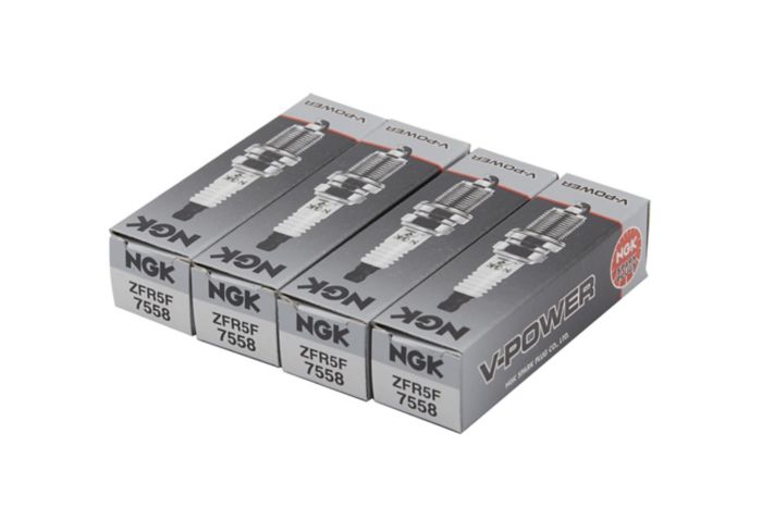 Spark Plug, NGK ZFR5F, Qty 4 — Mercury part 8M0204728