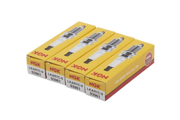 Spark Plug, NGK LKAR7C-9, Qty 4 — Mercury part 8M0204737