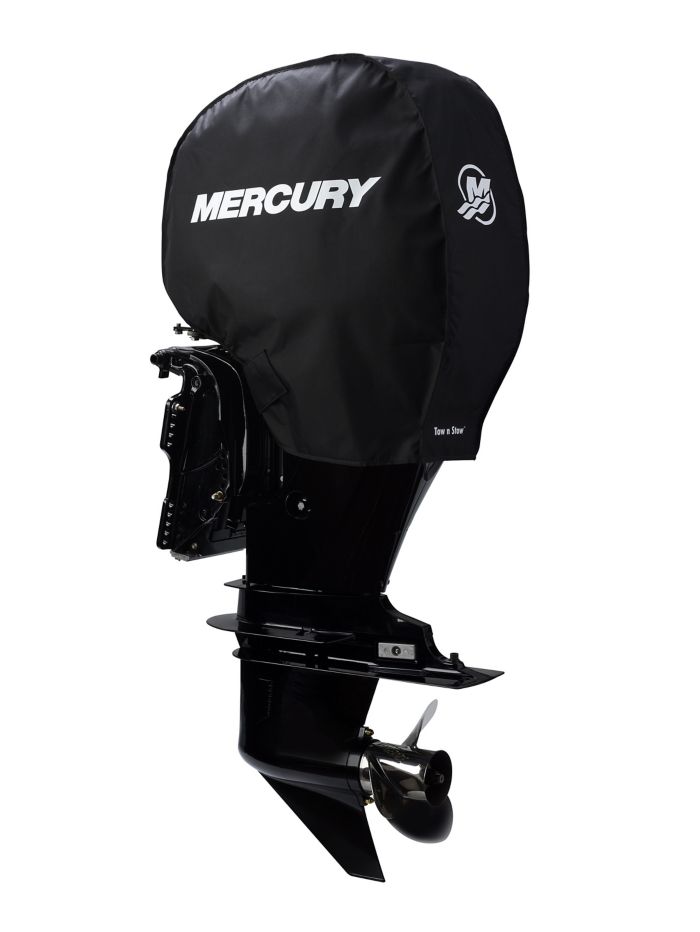 Tow N Stow Outboard Cover 40-60hp FourStroke, Black — Mercury part 8M0221490