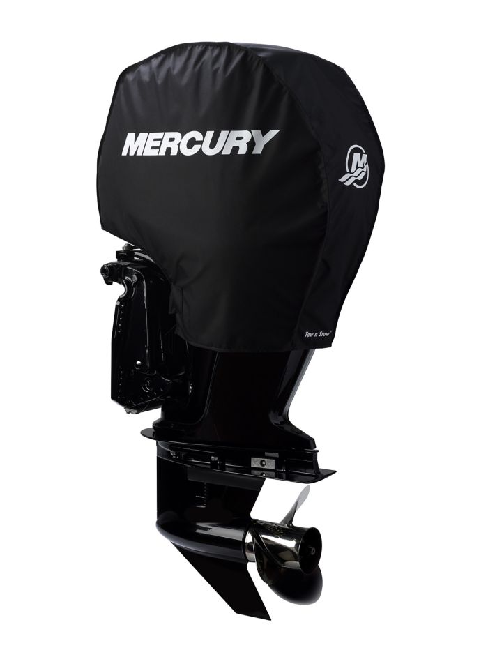 Tow N Stow Outboard Cover 75-115hp FourStroke, Black — Mercury part 8M0221491