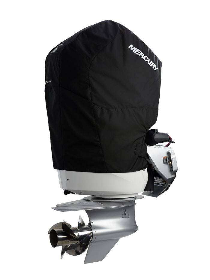 Tow N Stow Outboard Cover 600hp Verado, Black — Mercury part 8M0221498