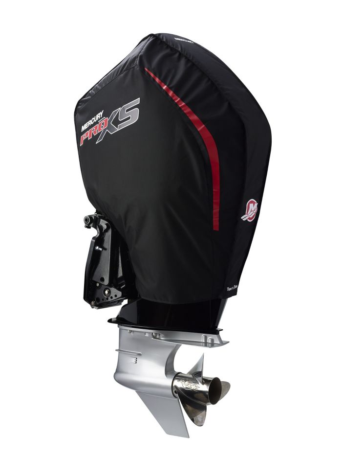Tow N Stow Outboard Cover 200-300hp Pro XS, Black — Mercury part 8M0221499