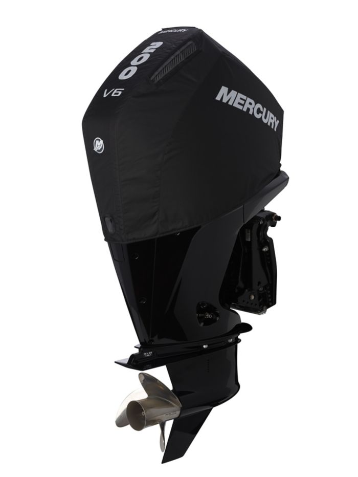 Mercury 3.4L V6 200hp FourStroke Outboard Vented Splash Cover — Mercury part 8M0228511
