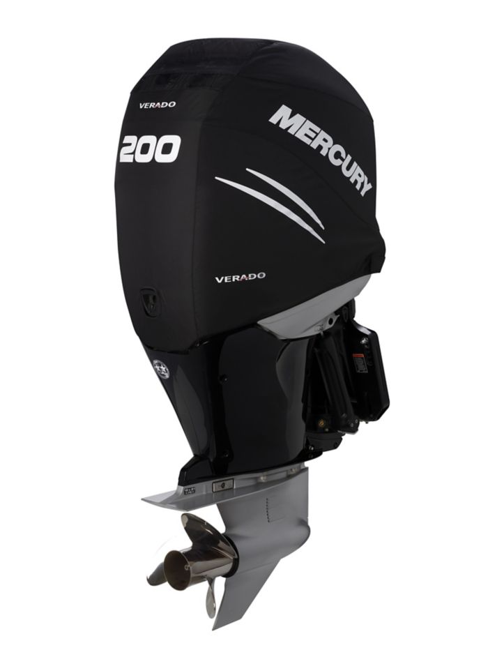 Mercury L6 200hp Verado Outboard Vented Splash Cover — Mercury part 8M0228513