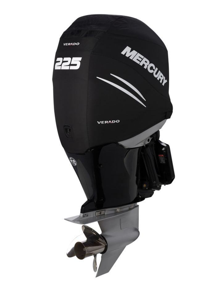 Mercury L6 225hp Verado Outboard Vented Splash Cover — Mercury part 8M0228514