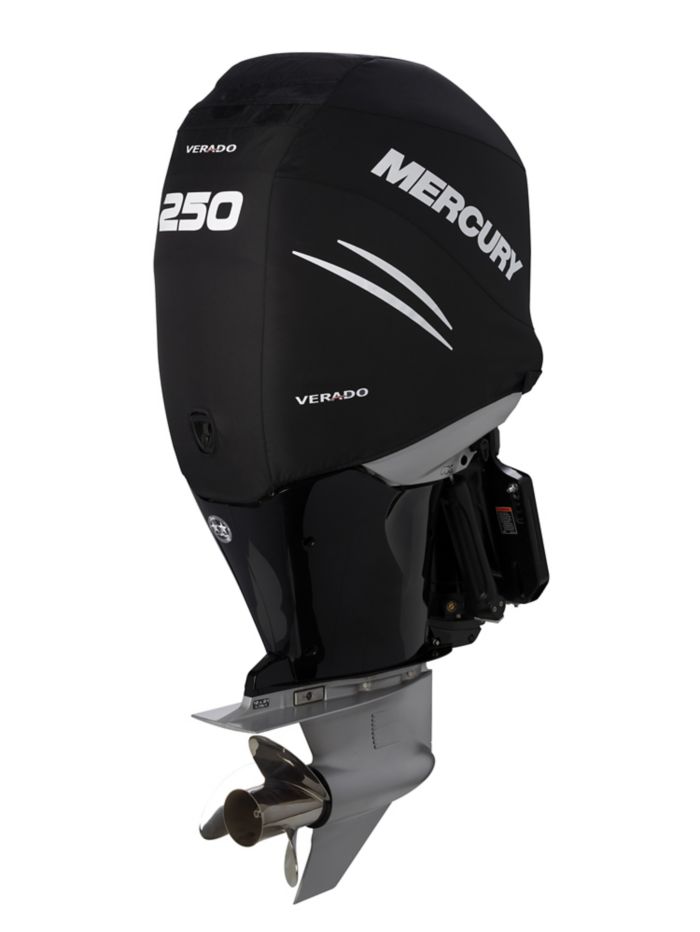 Mercury L6 250hp Verado Outboard Vented Splash Cover — Mercury part 8M0228515