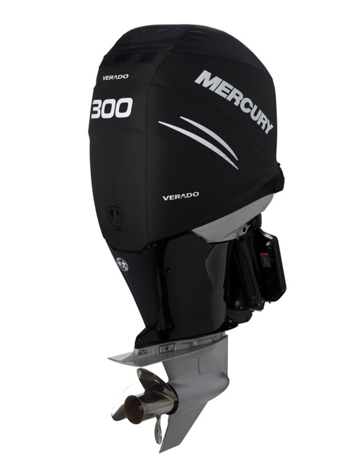 Mercury L6 300hp Verado Outboard Vented Splash Cover — Mercury part 8M0228517