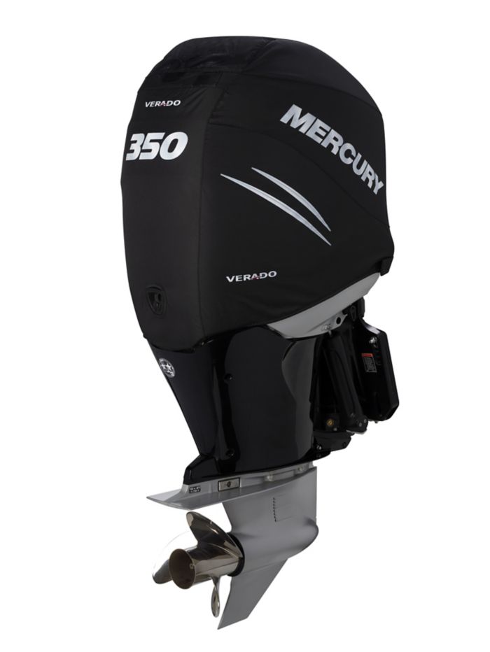 Mercury L6 350hp Verado Outboard Vented Splash Cover — Mercury part 8M0228518