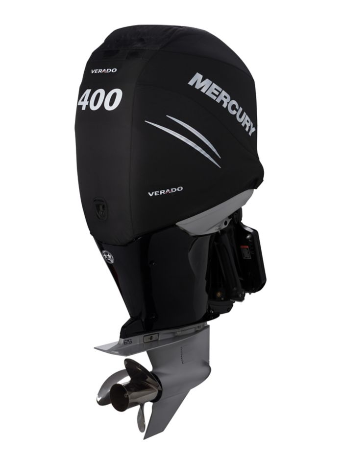 Mercury L6 400hp Verado Outboard Vented Splash Cover — Mercury part 8M0228519