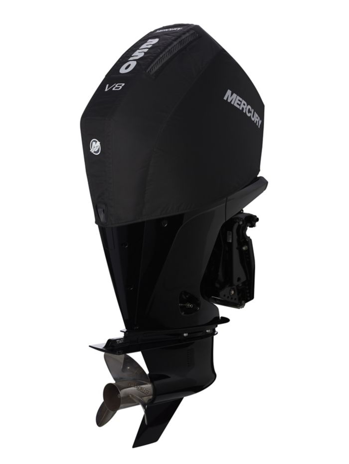 Mercury 4.6L V8 250hp Outboard Vented Splash Cover (Black) — Mercury part 8M0228520