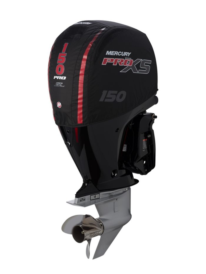 Mercury 150hp Pro XS Outboard Vented Splash Cover — Mercury part 8M0228531