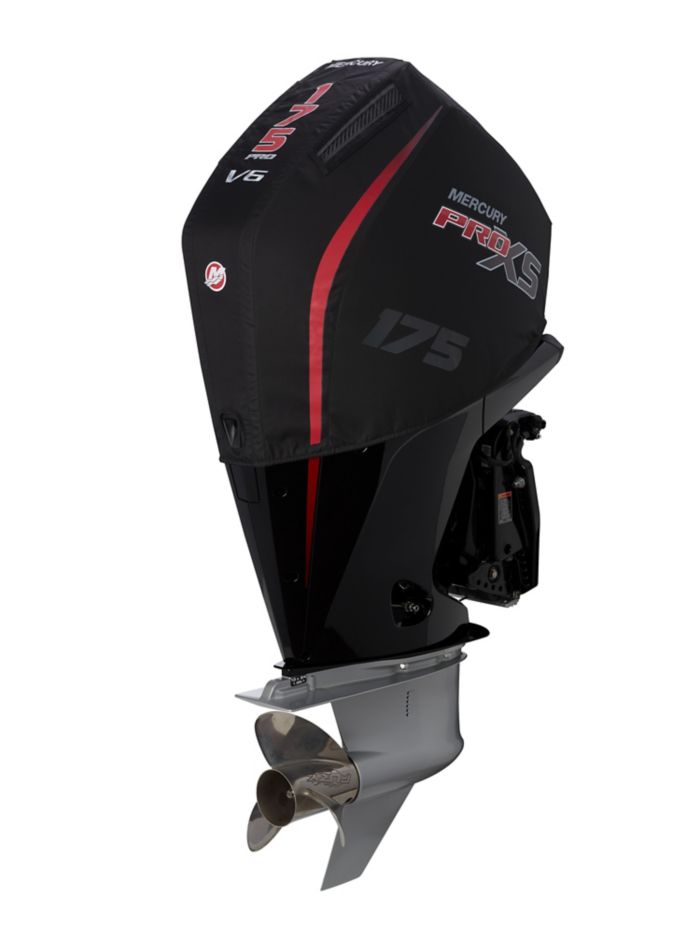 Mercury 3.4L V6 175hp Pro XS Outboard Vented Splash Cover — Mercury part 8M0228532