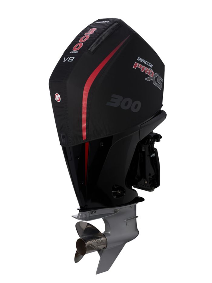 Mercury 4.6L V8 300hp Pro XS Outboard Vented Splash Cover — Mercury part 8M0228536