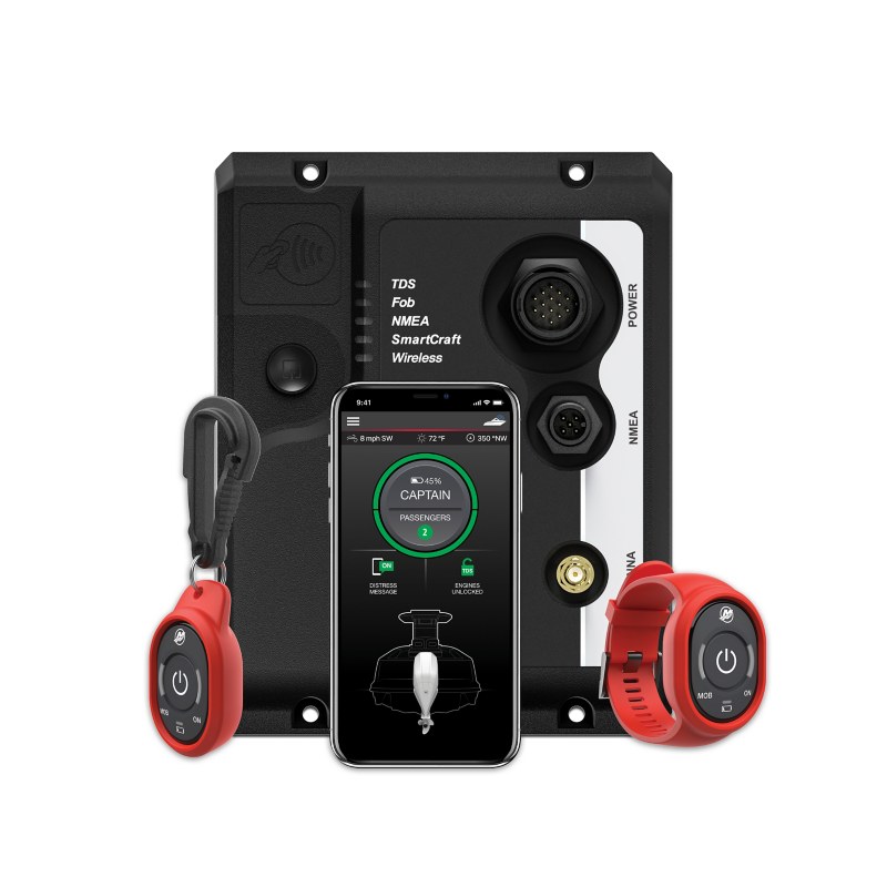 1st Mate Marine Safety & Security System — Single Engine — Mercury part 8M6007933