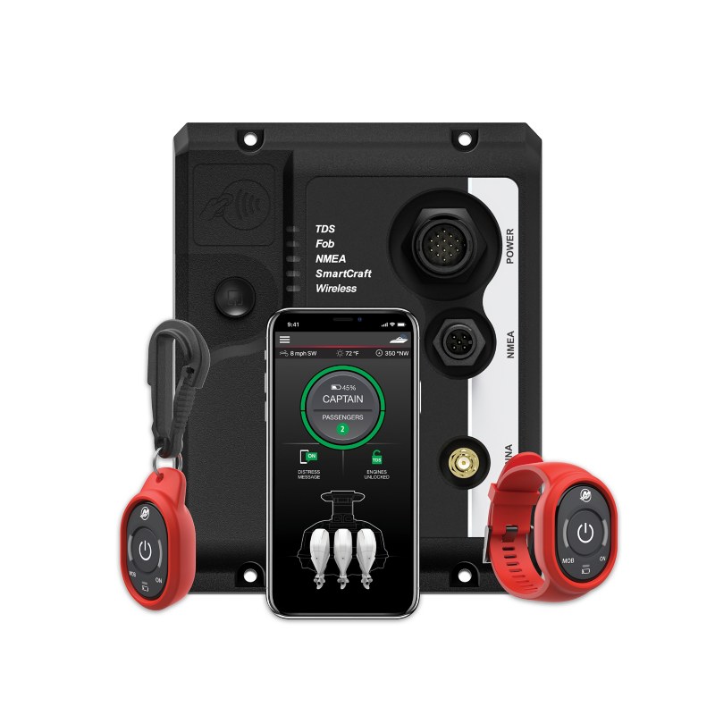 1st Mate Marine Safety & Security System — Triple Engine — Mercury part 8M6007937