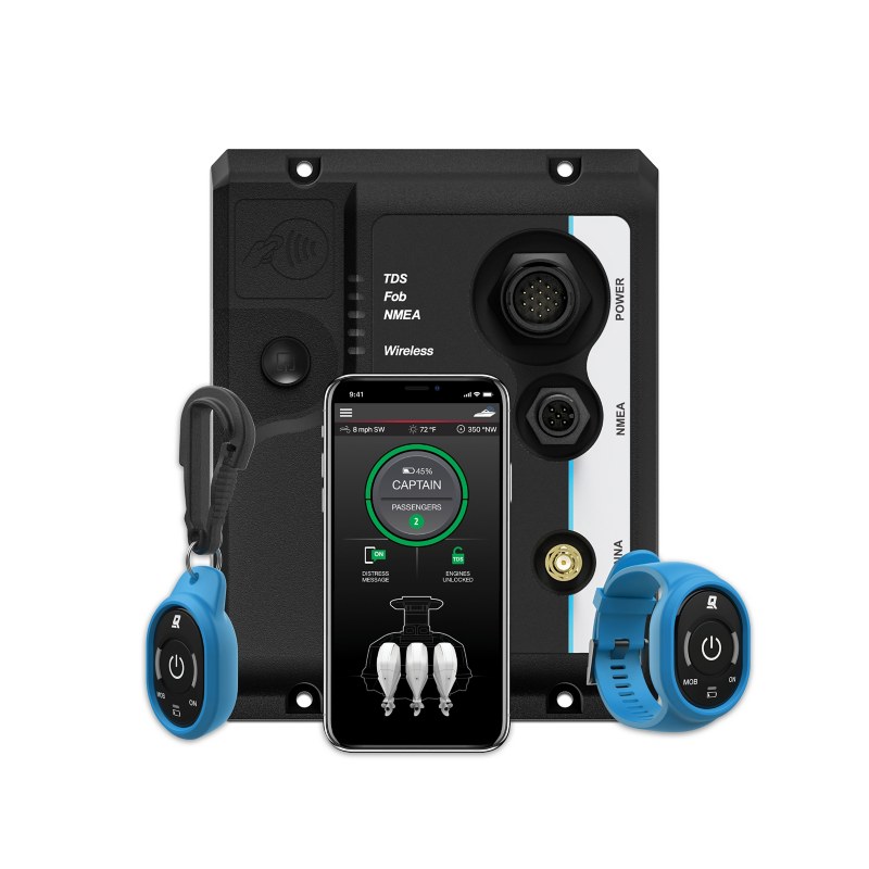 1st Mate Marine Safety & Security System — Dual/Triple, All Engine Brands — Mercury part 8M6007940